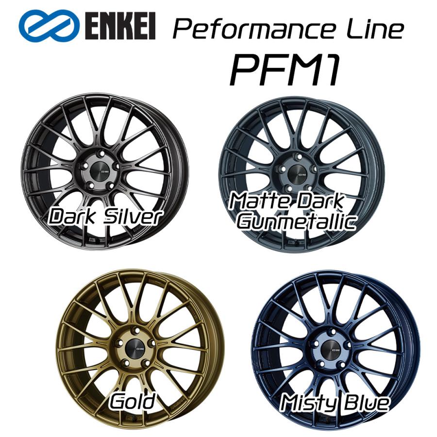 エンケイ　PFM1 18インチ　タイヤホイールセット ブリヂストンタイヤ 楽天市場】ENKEI エンケイ PerformanceLine PFM1 18インチ 18 X 8.0J +