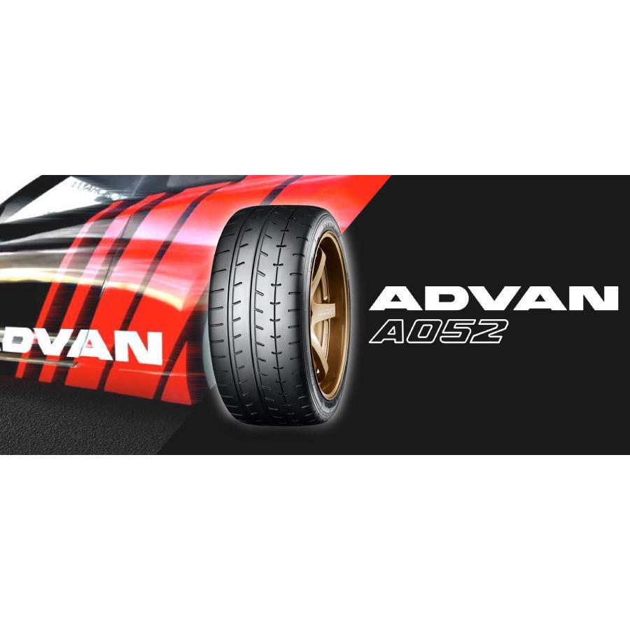 4本セット ヨコハマタイヤ  ADVAN A052 R6121 205/55R16 94W  16インチ ADVAN アドバン スポーツカー サマー ストリートタイヤの画像