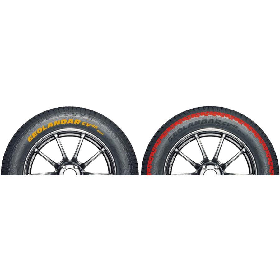 GEOLANDAR 4本セット ヨコハマタイヤ CV 4S 225/55R19 99V R8732 G061 