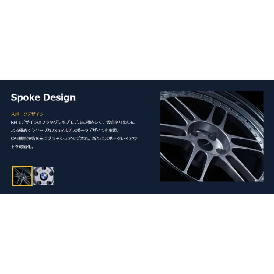 エンケイ RM-F1 RacingRevolution ホイール 20インチ 8.5J シルバー 受注生産品 カスタム ドレスアップ ENKEIの画像