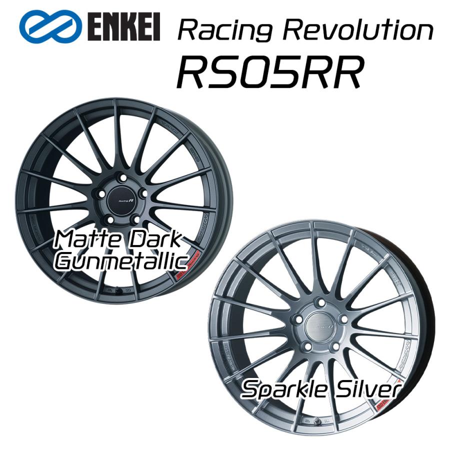 エンケイ ホイール レーシングレボリューション RS05RR 20インチ 10.5J ENKEI Racing Revolution マット ダーク ガンメタリック