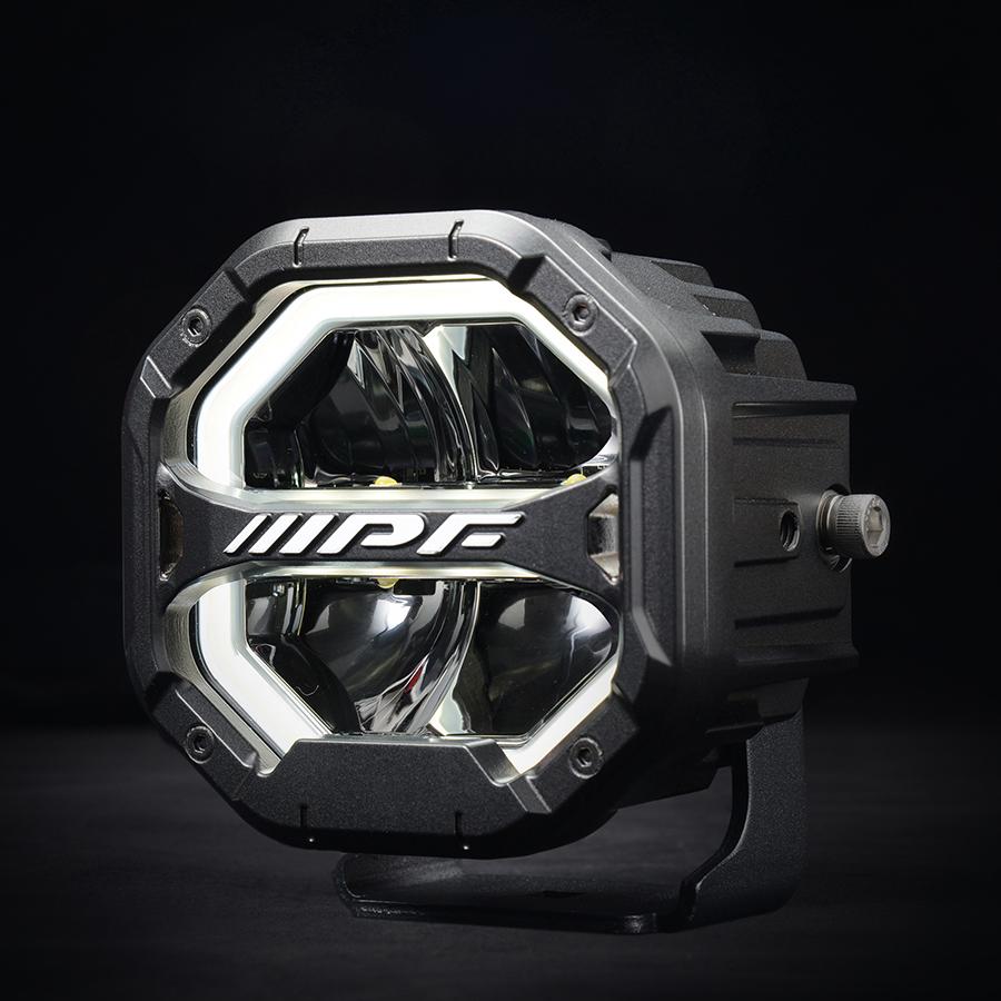 IPF S-880ML 4インチ オクタゴン DR-ML 2個入 LEDオフロードランプ 4