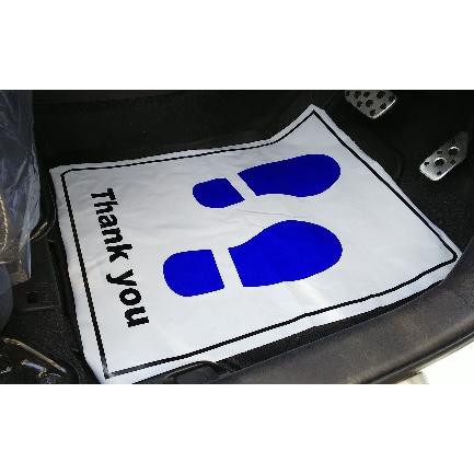 大型ハンドルカバー・シフトカバーセット 自動車整備用カバーセット 100個セット 保護シート ハンドル
