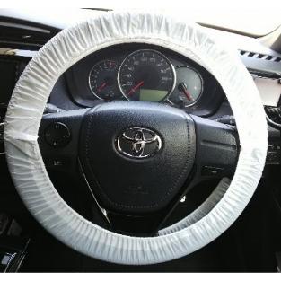 大型ハンドルカバー・シフトカバーセット 自動車整備用カバーセット 100個セット 保護シート ハンドル