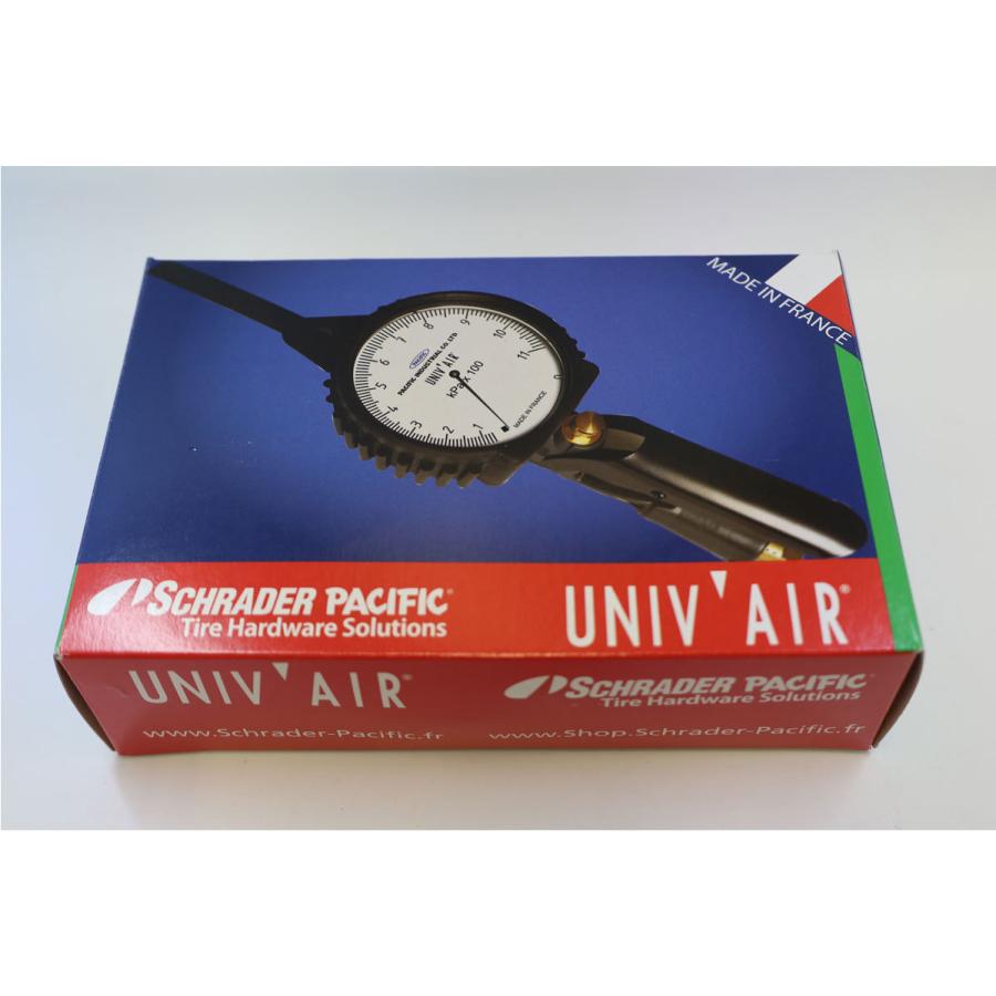 ユニブエアー タイヤ エアーゲージ 測定圧力 70kPa-1100kPa エア