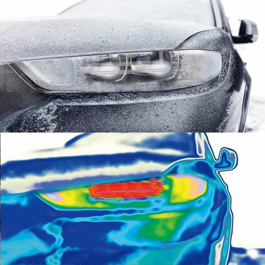 PIAA ヘッド&テールライト用 融雪ヒーター ユニット&外気温センサー
