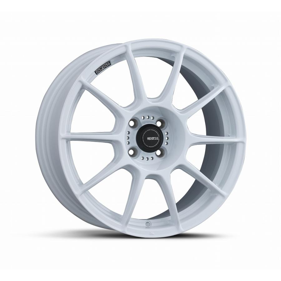 Sparco 17インチ ホワイトホイール SPARCO FF1 スパルコ エフエフワン 17インチ 7.5J×17 35 4-98 4本