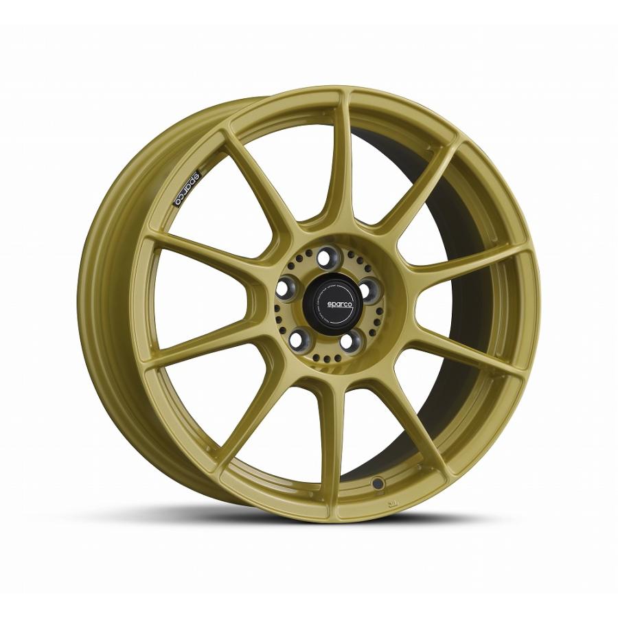 SPARCO ゴールド 15インチ ホイール タイヤ付き 4本セット