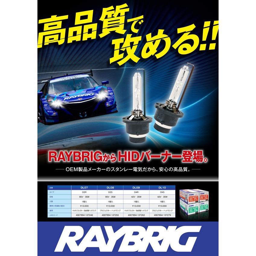Stan Ray（スタンレイ） レイブリック DL10 HIDバルブ D4S 42V 35W HID