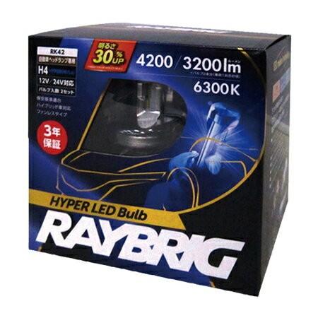 LEDヘッドランプ ハロゲン電球互換用LEDバルブ RK42 レイブリック 