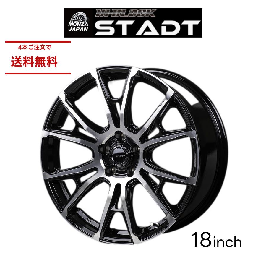 MONZA JAPAN（モンツァジャパン） アルミホイール HI-BLOCK STADT ハイ