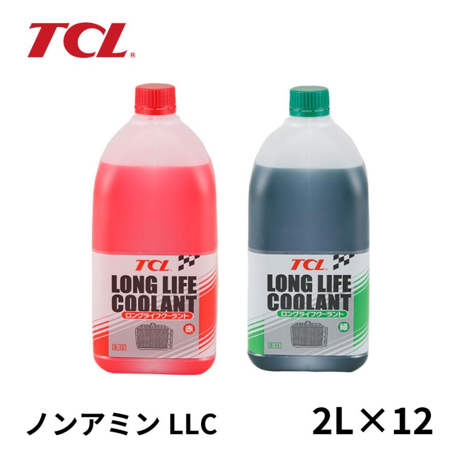 12本セット】谷川油化 TCL ノンアミン LLC クーラント 2L×12本 合計24L