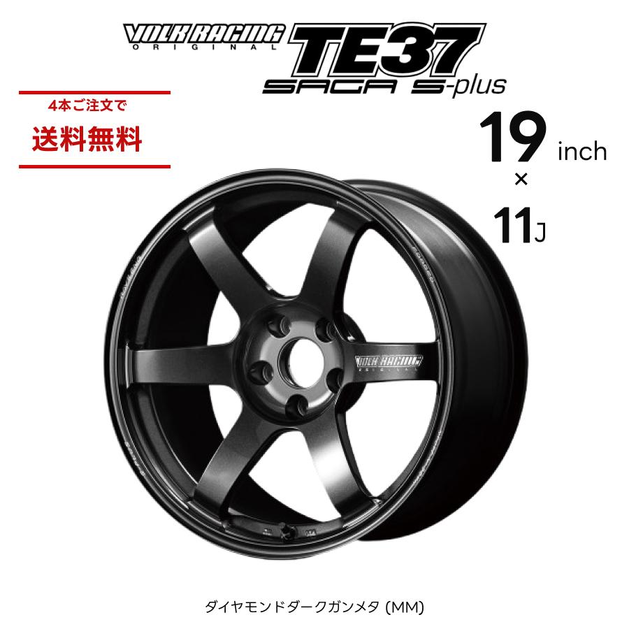 RAYS レイズ TE37 SAGA S-plus VOLK RACING 19インチ 11J RAYS レイズ TE37 SAGA S-plus VOLK RACING 19インチ 11J