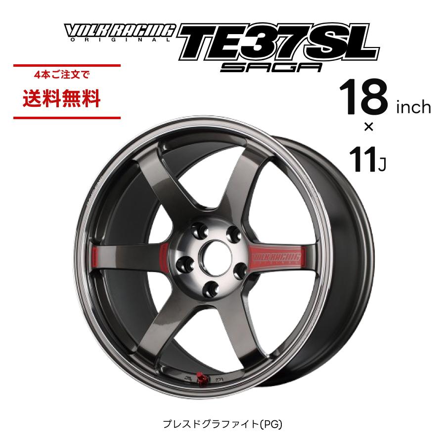 RAYS レイズ TE37 SAGA SL VOLK RACING 18インチ 11J インセット RAYS レイズ TE37 SAGA SL VOLK RACING 18インチ 11J インセット