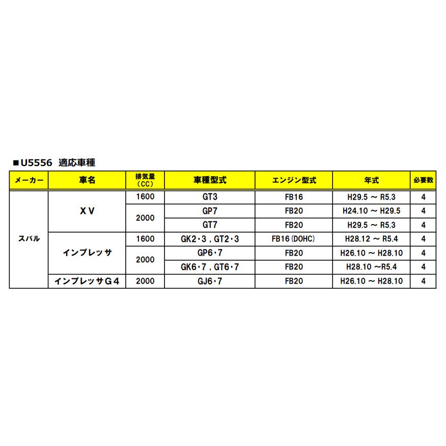 NGK イグニッションコイル U5556 1本 49649 純正部品番号 22433AA741