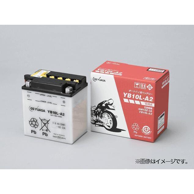 GS YUASA ジーエスユアサ バイクバッテリー YB18L-A-GY バッテリーECK-0.61GYデンカイエキX2  開放式バッテリー メンテナンスフリー | オートバイ バイク用品｜norauto