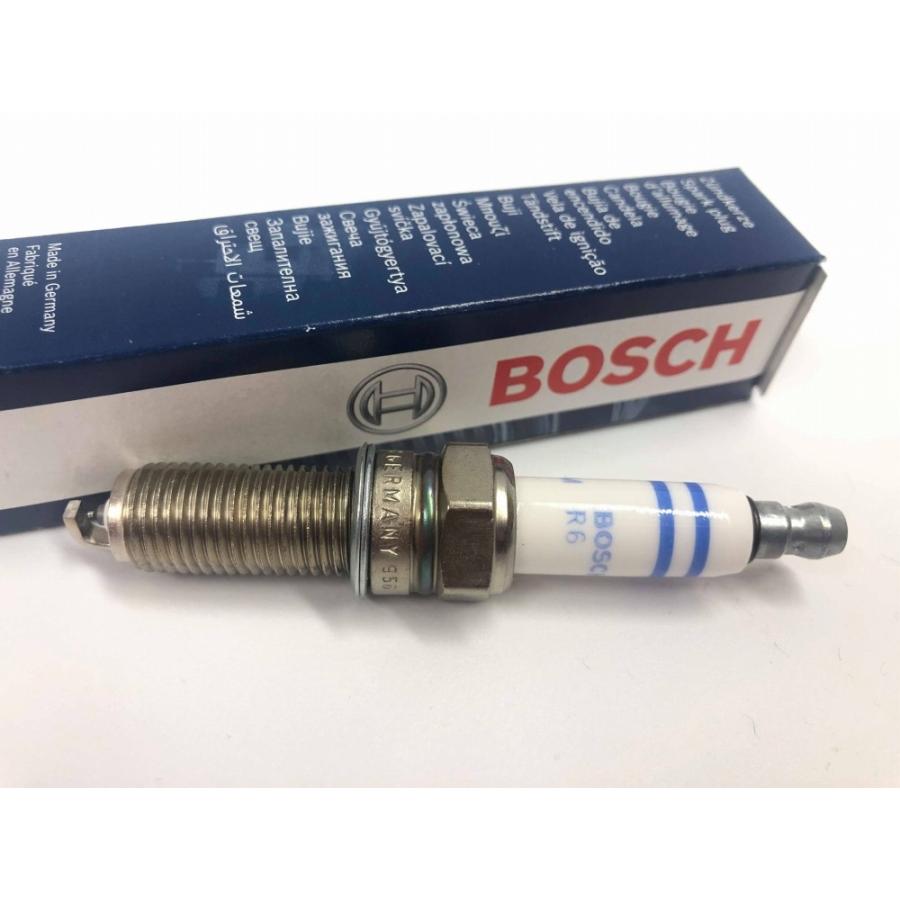 BOSCH ボッシュ スパークプラグ ZQR8SI302 4本セット ダブルイリジウム Double Iridium 0242129512 ドイツ製 純正OEM BMW MINI｜norauto｜07