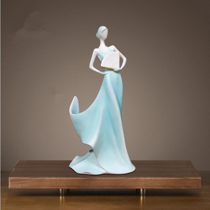 公平の女神 ギリシャ神話 置物 ヨーロッパ風 客間 玄関 工芸品