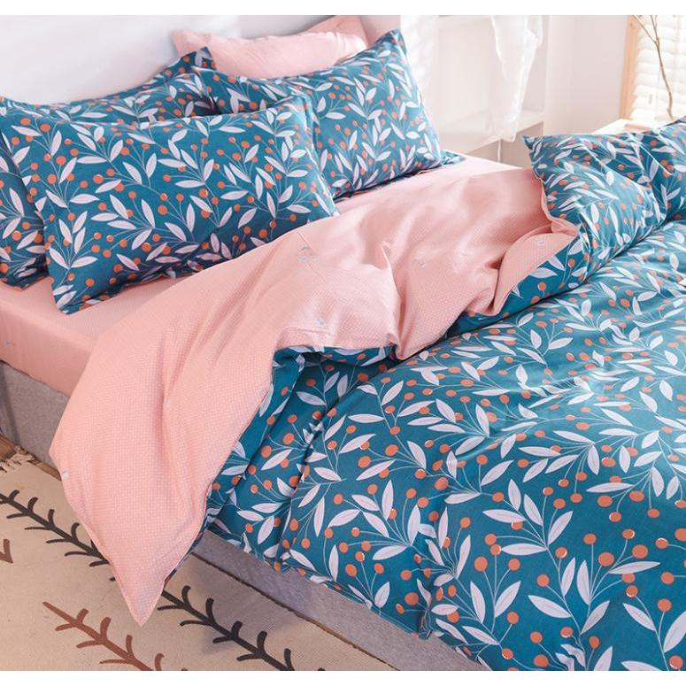 掛け布団カバー ベットカバー 敷き布団カバー 綿生地 高級洋風花柄 布団カバー シングル セミダブル ダブル クイーン t82