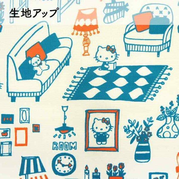 のれん工房 カフェカーテン ハローキティ サンリオキャラクターズ
