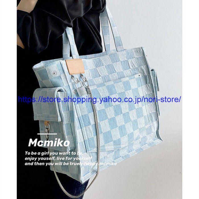 トートバッグ レディースファッション レディース チェック ショルダーバッグ 斜めがけ 大容量 40代30代 Pac1 トートバッグ バッグ 軽い ショルダーバッグ かばん 人気 21秋 旅行 カジュアル お出かけ Pu 通勤 Pac1 Bag のりストア オンライン店 の