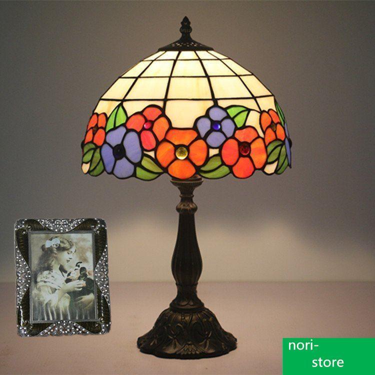 2022A/W新作送料無料 ステンドグラスランプランプ テーブルランプ