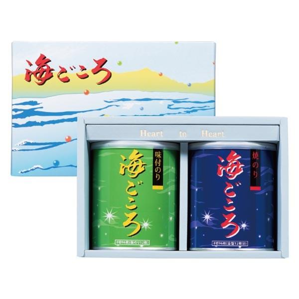 海ごころ 焼のり1缶 味付のり1缶　ご奉仕価格 | 