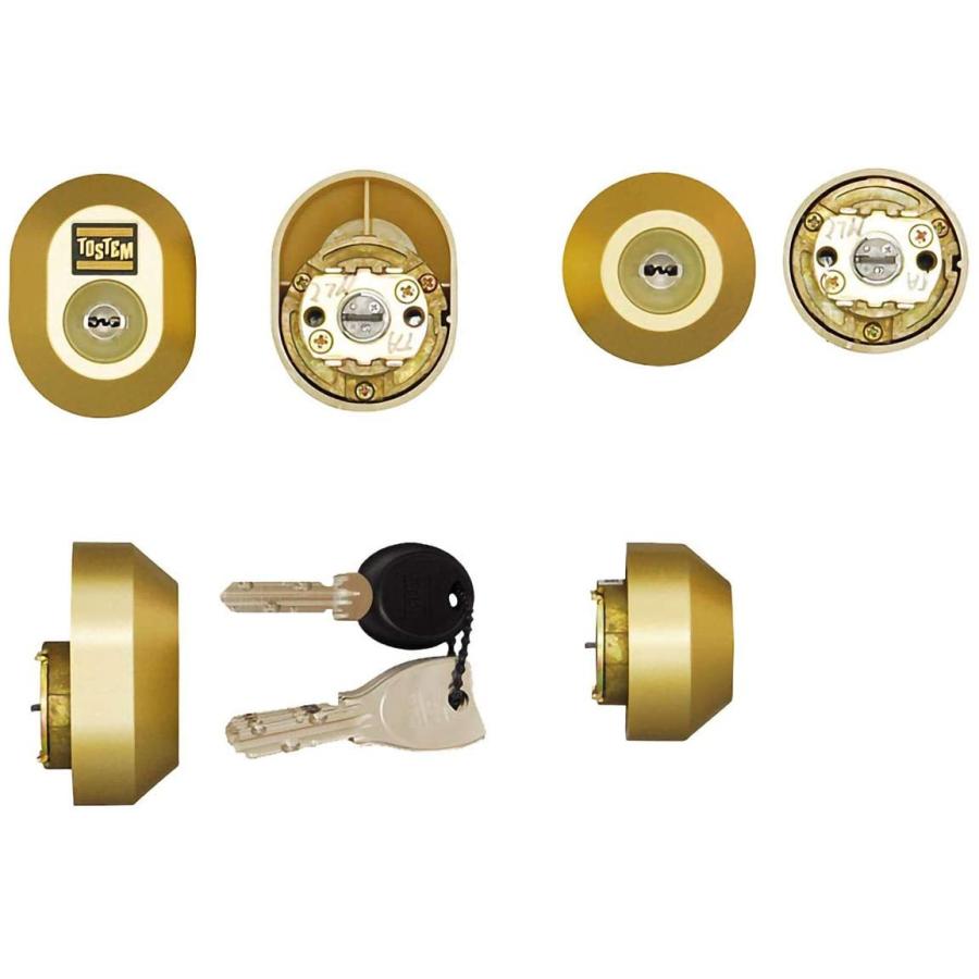 LIXIL（リクシル） TOSTEM DDZZ3003 DNシリンダー 2個同一 MCY-477