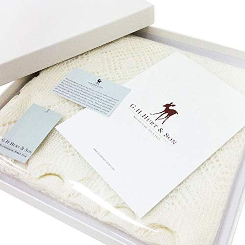 G.H. Hurt & Son ホワイトブランケット G.H.Hurt & Son Baby Shawls & Blankets | Childrensalon