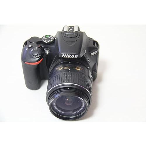 Nikon　デジタル一眼レフカメラ　D5500　18-55　ブラック　2416万画素　3.2型液晶　タッチパネル　VRII　レンズキット　D5500L