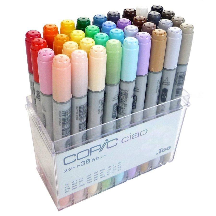 優良配送】Too コピック チャオ スタート 36色セット : copic36