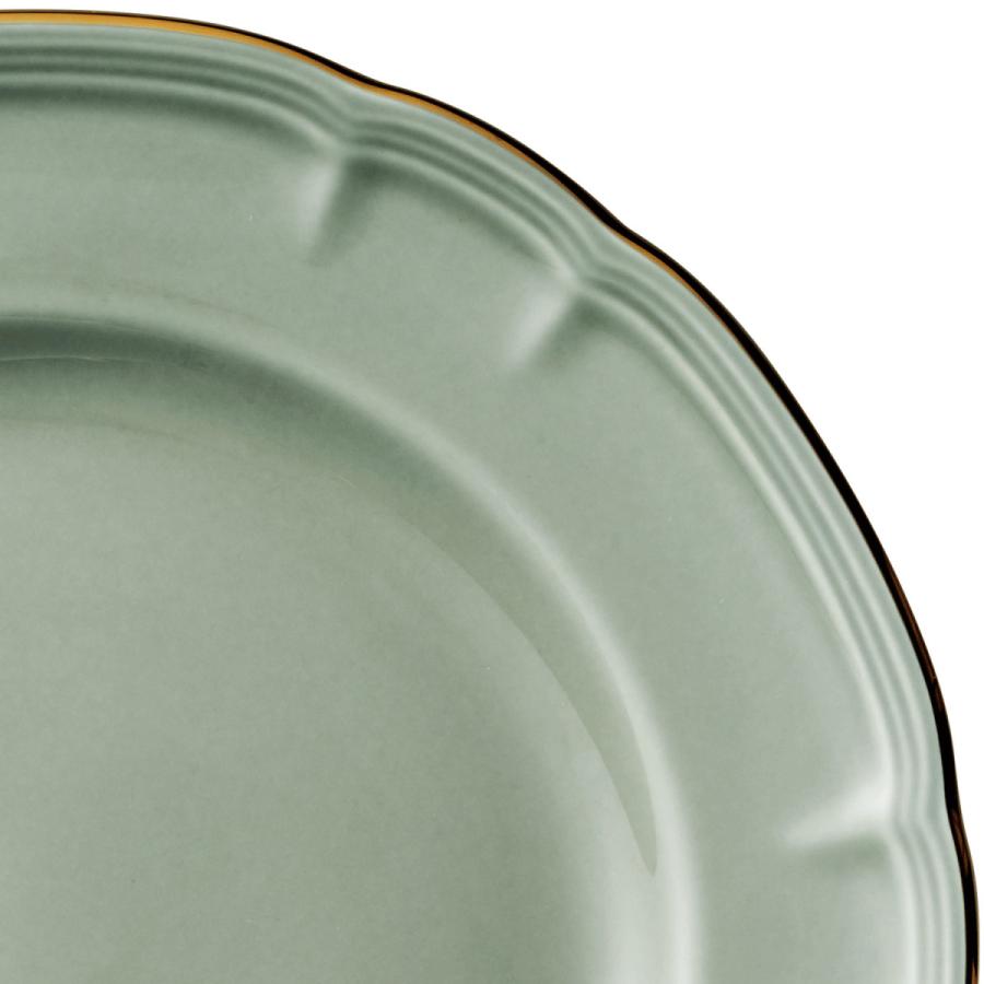 ノリタケ プロポーザル アッシュ ゴールドライン 21cmプレート ( 電子