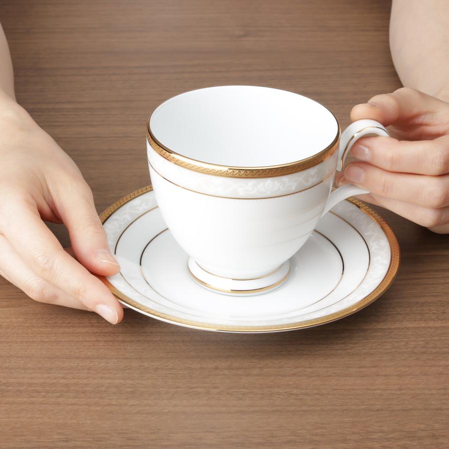 ノリタケ ハンプシャーゴールド カップ＆ソーサーペア ( ギフト