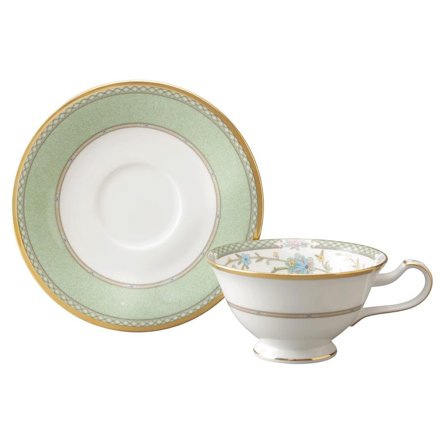 ノリタケ ヨシノ カップ＆ソーサー(グリーン) ( 食器 日本製 ギフト