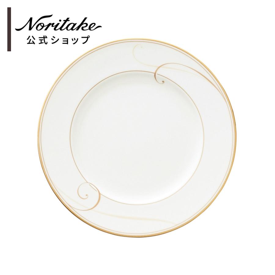 ノリタケ ゴールデンウェイブ 21.5cmプレート ( デザート皿 パン皿