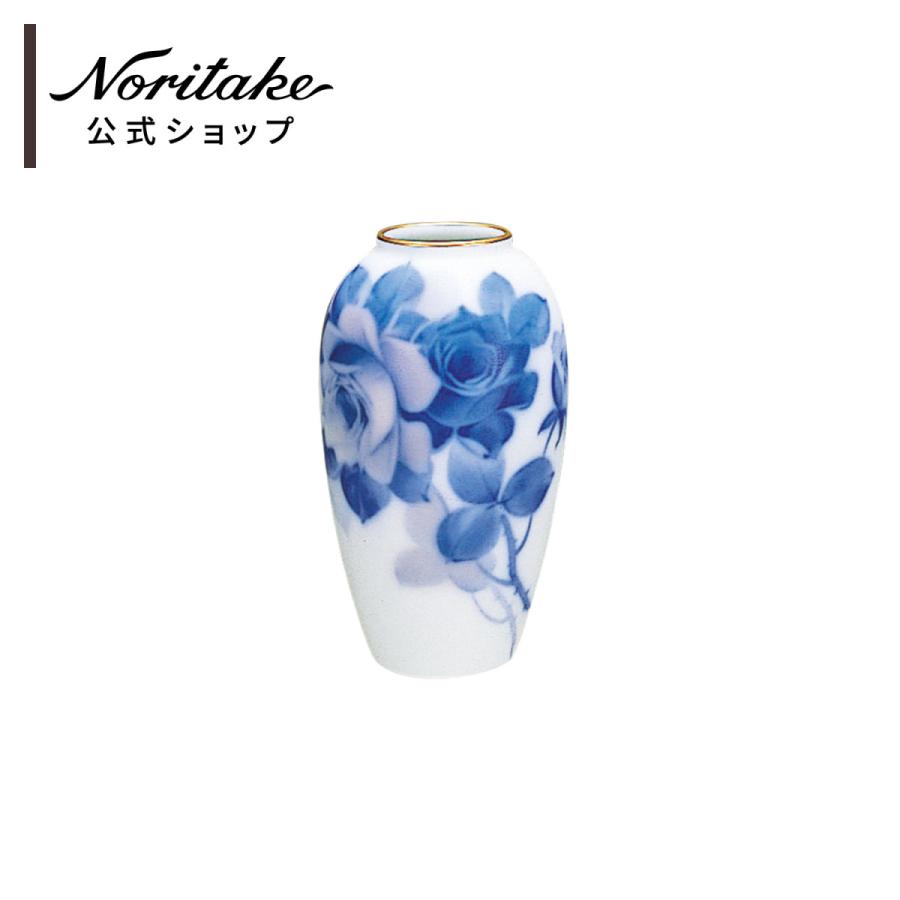 楽天市場】大倉陶園 ブルーローズ（8011） 36cm花器 送料無料 ブランド