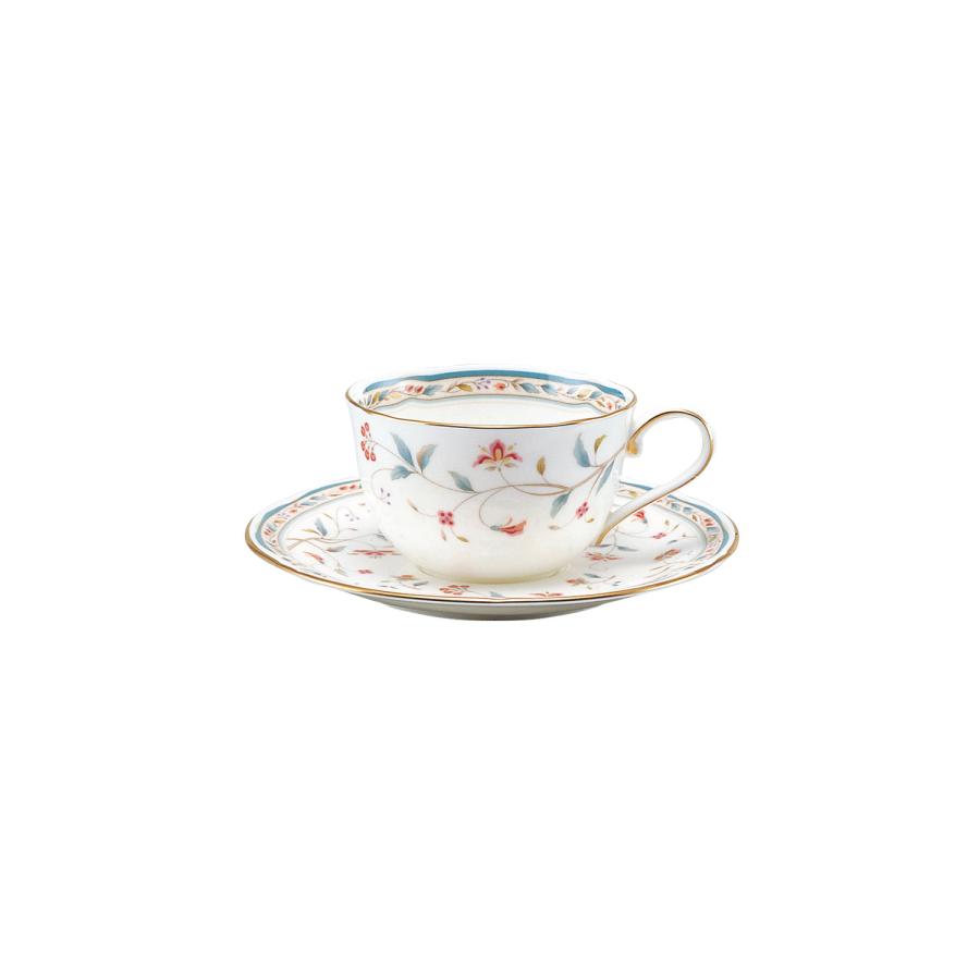 ノリタケ 花更紗 カップ＆ソーサー(5客) ( ギフトボックス入り ティー