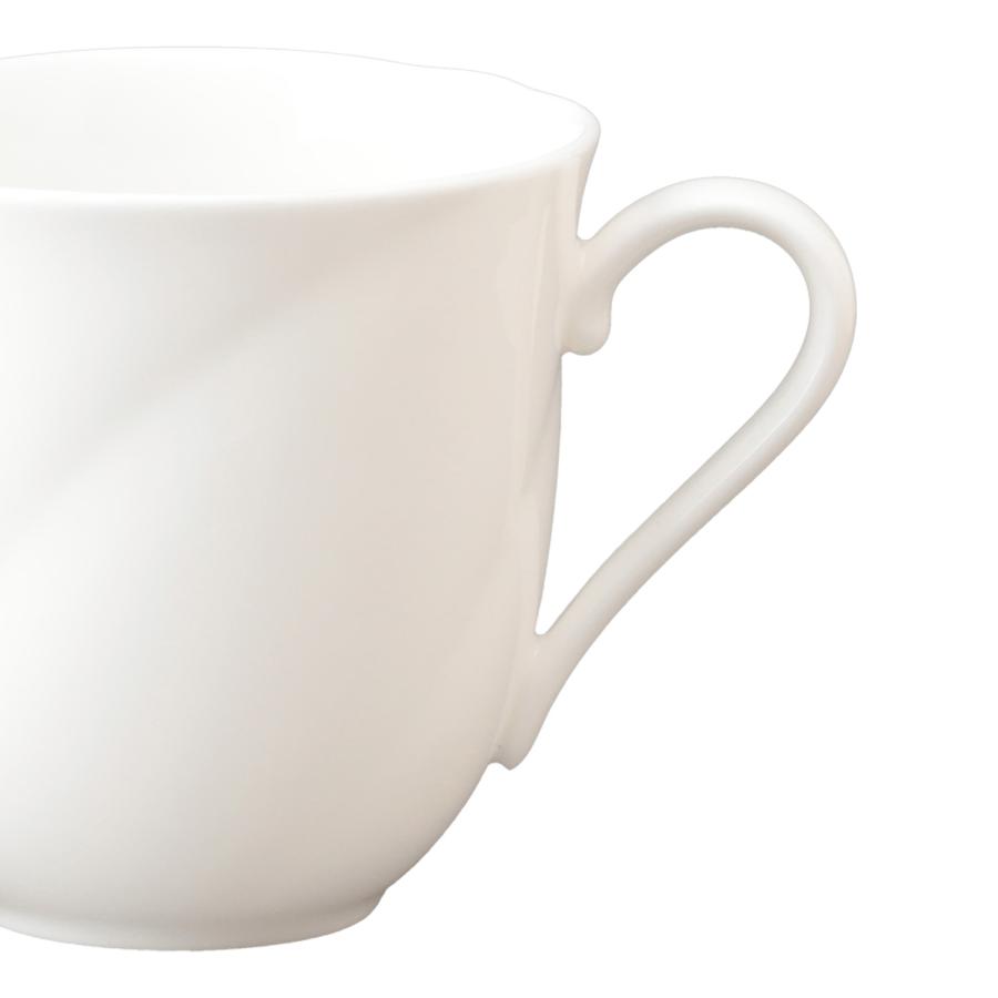 ノリタケ アンサンブルホワイト コーヒーカップ(カップのみ) ( 電子
