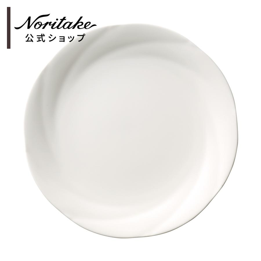 ノリタケ アンサンブルホワイト 24cmプレート ( 電子レンジ対応 食洗機