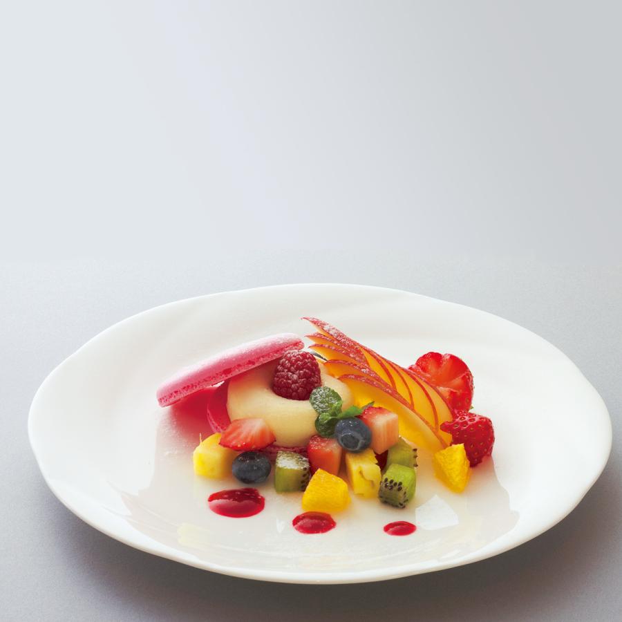 ノリタケ アンサンブルホワイト 24cmプレート ( 電子レンジ対応 食洗機