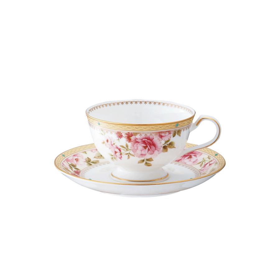 ノリタケ ハートフォード 6点セット 金彩 花柄 ピンク 豪華 【公式通販】