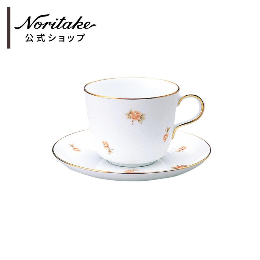 大倉陶園 ブルーローズ 金彩カップ＆ソーサー 2客セット ☆大倉陶園 カップ＆ソーサー 2客セット ブルー ローズ 金彩 箱付き