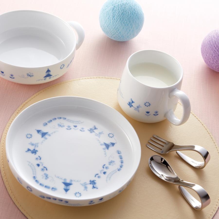 ノリタケ 　ライトステップ　ブルー ライトステップ お子様セット(ブルー) | ノリタケ食器公式