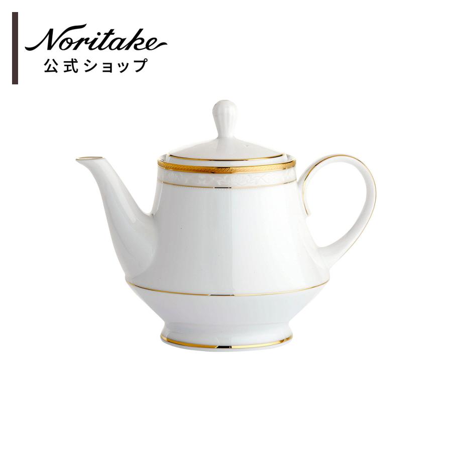 ノリタケ ハンプシャーゴールド ティーポット ( ゴールド おしゃれ 