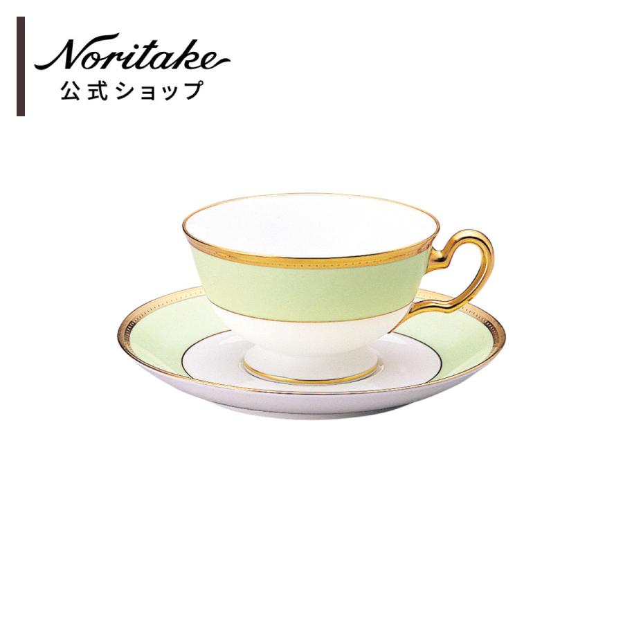 大倉陶園 メイグリーン ティー・コーヒー碗皿 ( ギフトボックス 大倉陶園 メイグリーン ティー・コーヒー碗皿 ( ギフトボックス