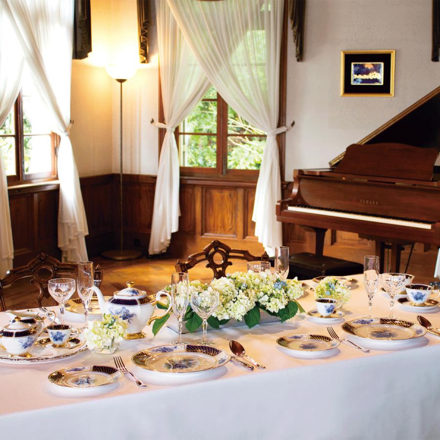 大倉陶園 ブルーインペリアル ティー・コーヒー碗皿 ( ギフトボックス