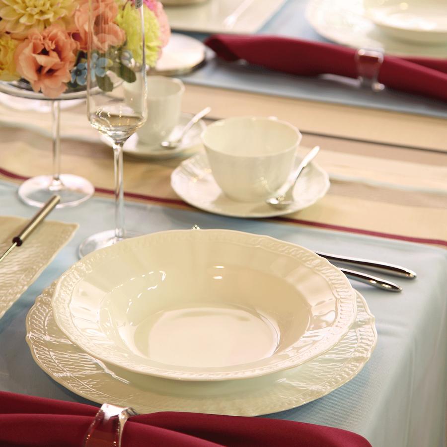 【未使用】Noritake ノリタケ シェールブラン トリオ2セットと大皿 ノリタケ シェール ブラン 28cmプレート ( 電子レンジ対応 食洗機対応