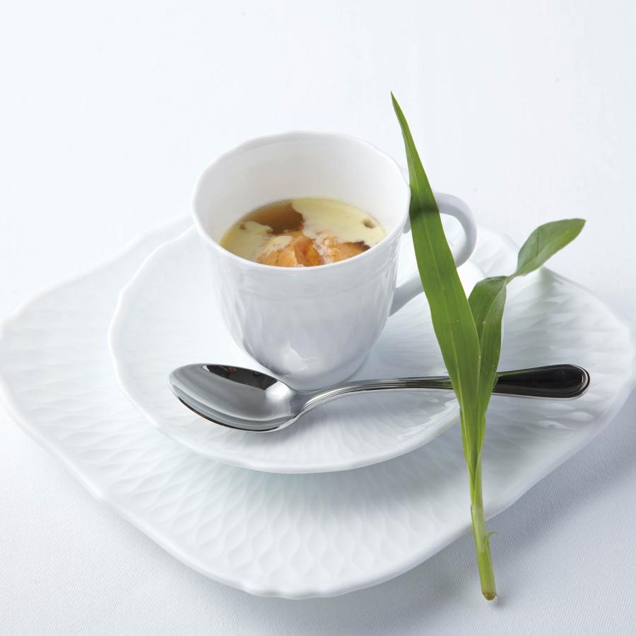 ノリタケ シェール ブラン 15cmスクエアプレート ( 電子レンジ対応 食