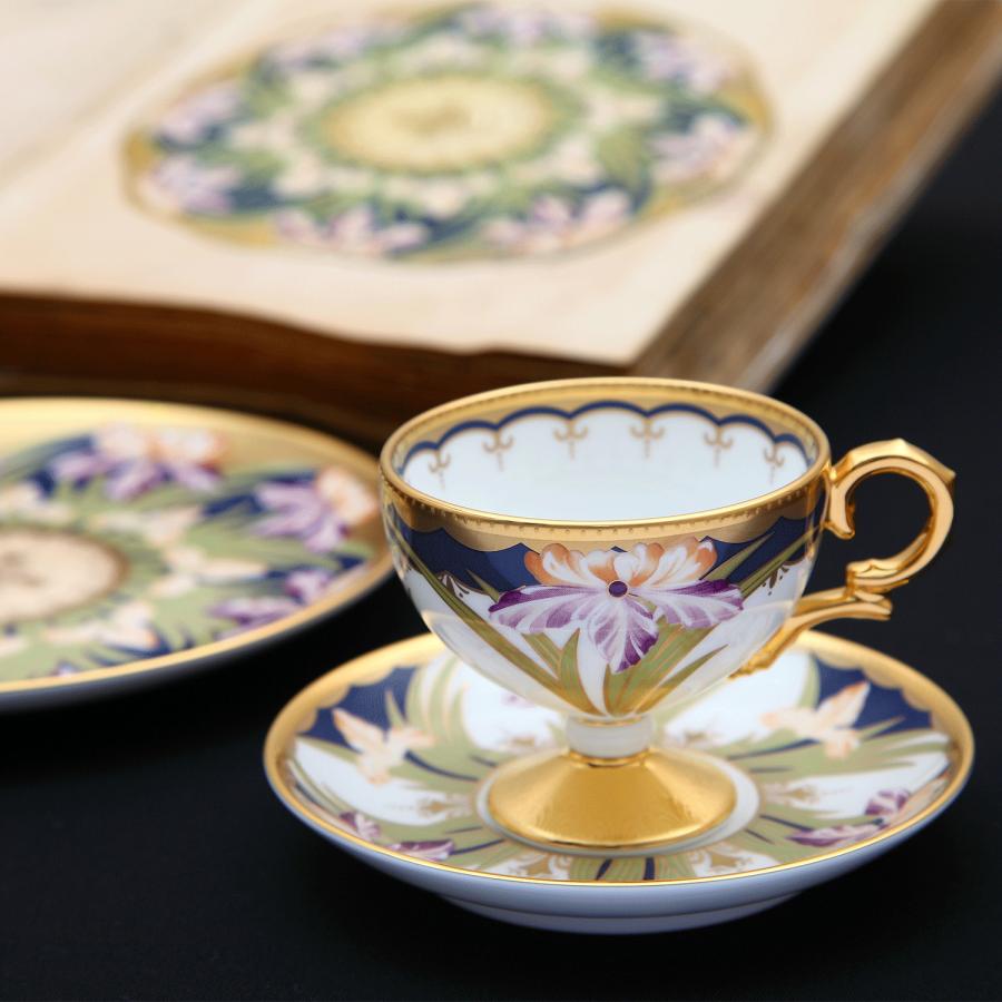 ノリタケ 和花コレクション カップ＆ソーサー(菖蒲) ノリタケ 和花コレクション カップ＆ソーサー(菖蒲) ( ギフトボックス