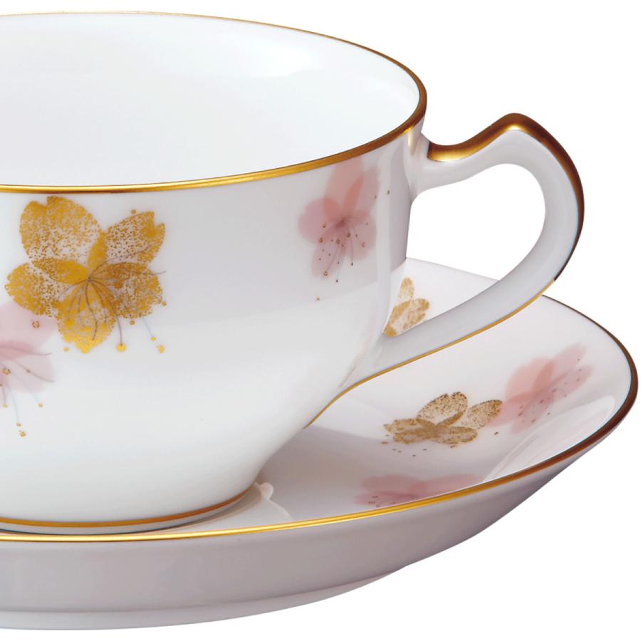 大倉陶園 桜シリーズ ティー・コーヒー碗皿 第3回「初御代桜